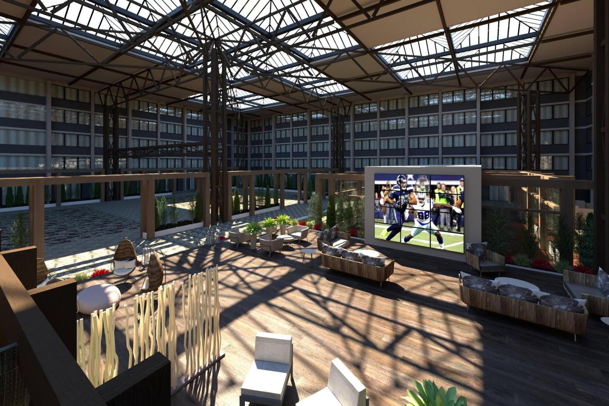 Hotel Seattle Airport Marriott à SeaTac Extérieur photo